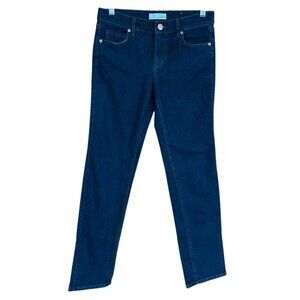 LOFT Women's Modern Straight Dark Wash Blue Jeans Sz 4 / 27